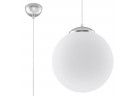 Lampa wisząca Sollux Lighting Ugo 40, 40cm, E27 1x60W, biały
