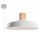 Lampa wisząca Sollux Lighting Afra, 40cm, beton, E27 1x60W, szary