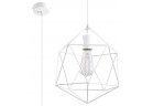 Lampa wisząca Sollux Lighting Gaspere, 25cm, E27 1x60W, biały