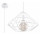 Lampa wisząca Sollux Lighting Umberto, 33cm, E27 1x60W, biały