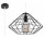 Lampa wisząca Sollux Lighting Umberto, 33cm, E27 1x60W, czarny
