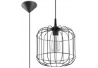 Lampa wisząca Sollux Lighting Celta, 25cm, E27 1x60W, czarny