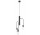 Żyrandol Sollux Lighting Duomo 3M, 25cm, E27 3x60W, czarny