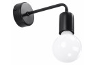 Kinkiet Sollux Lighting Duomo, 14cm, E27 1x60W, czarny