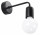 Kinkiet Sollux Lighting Duomo, 14cm, E27 1x60W, czarny