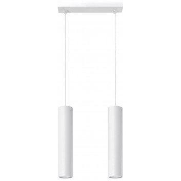 Lampa wisząca Sollux Ligthing Lagos 1, 8cm, GU10 1x40W, biały
