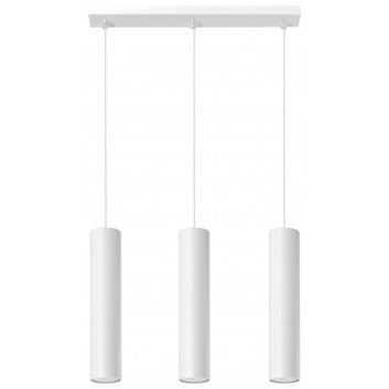 Lampa wisząca Sollux Ligthing Lagos 2, 30cm, GU10 2x40W, biały