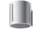 Kinkiet Sollux Lighting Inez, 10cm, okrągły, GU10 1x40W, szary
