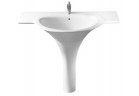 Umywalka Hatria Sculture YR38 z blatem 110x59 cm i postument YR39