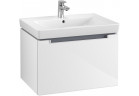 Szafka podumywalkowa Villeroy & Boch Subway 2.0, 64x42cm, 1 szuflada, biały połysk