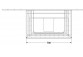 Szafka podumywalkowa Villeroy & Boch Subway 2.0, 64x42cm, 1 szuflada, biały połysk
