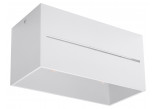 Plafon Sollux Ligthing Quad Maxi, 20cm, GU10 2x6W LED, biały