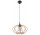 Lampa wisząca Sollux Lighting Mandarino, 35cm, E27 1x60W, drewno naturalne