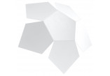 Kinkiet Sollux Ligthing Solido, 24x27cm, 2xG9 LED 4,5W, biały