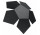 Kinkiet Sollux Lighting Penta, 30cm, 2xG9 LED 4,5W, czarny