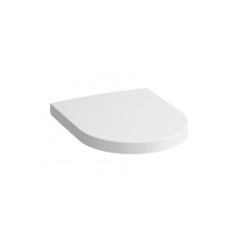 Deska WC Laufen Kartell by Laufen, wolnoopadająca, zdejmowalna, okrągła, biała