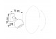 Kinkiet Sollux Ligthing Oculare, 10x15cm, 1xGU10 LED 6W, biały
