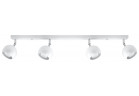Plafon Sollux Lighting Oculare 4L, 10x80cm, 4xGU10 LED 6W, biały