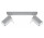 Plafon Sollux Lighting Ring 2, 8x30cm, 2xGU10 LED 6W, szary