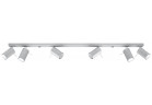 Plafon Sollux Lighting Ring 6L, 8x120cm, 6xGU10 LED 6W, szary