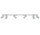 Plafon Sollux Lighting Ring 6L, 8x120cm, 6xGU10 LED 6W, szary