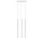 Lampa wisząca Sollux Lighting Pastelo 3, 3xG9 LED 4,5W, biały