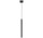Lampa wisząca Sollux Lighting Pastelo 1, 1xG9 LED 4,5W, czarny
