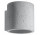 Kinkiet Sollux Lighting Orbis, 12cm, beton, okrągły, 1xG9 LED 4,5W, szary