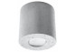 Kinkiet Sollux Ligthing Orbis, 12cm, beton, okrągły, 1xG9 LED 4,5W, szary