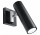 Kinkiet Sollux Lighting Direzione, 18cm, okrągły, 1xGU10 LED 6W, czarny