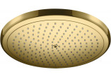 Głowica prysznicowa Hansgrohe Croma 280 1jet, okrągła, złoty optyczny polerowany