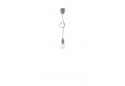 Lampa wisząca Sollux Ligthing Diego 1, 9cm, 1xE27 60W, szary