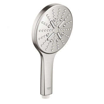 Słuchawka prysznicowa Grohe Rainshower Smartactive 130, 3-strumieniowa, polished nickel