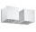 Kinkiet Sollux Ligthing Quad 2, 26cm, podwójny, GU9 2x40W, biały