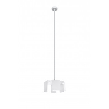 Lampa wisząca Sollux Ligthing Umb, 40cm, E27 1x60W, biały