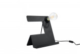 Lampa biurkowa Sollux Ligthing Incline, 25cm, E27 1x60W, biały
