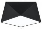 Plafon Sollux Ligthing Hexa 25, 30cm, E27 1x60W, czarny