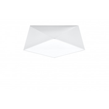 Plafon Sollux Ligthing Hexa 25, 30cm, E27 1x60W, biały