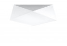 Plafon Sollux Ligthing Hexa 45, 50cm, E27 3x60W, biały