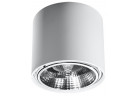 Plafon Sollux Ligthing Tiube, 12cm, okrągły, GU10 1x40W, biały