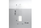 Plafon Sollux Ligthing Luna 4, 140x140cm, G13 6x18 W, biały/chrom