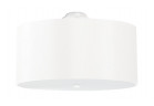 Plafon Sollux Ligthing Otto 50, okrągły, 50x50cm, E27 5x60W, biały
