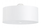 Plafon Sollux Ligthing Otto 70, okrągły, 70x70cm, E27 6x60W, biały