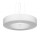 Żyrandol Sollux Ligthing Saturno 50 Slim, okrągły, 50x50cm, E27 5x60W, biały