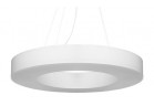 Żyrandol Sollux Ligthing Saturno 70 Slim, okrągły, 70x70cm, E27 6x60W, biały