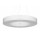 Żyrandol Sollux Ligthing Saturno 70 Slim, okrągły, 70x70cm, E27 6x60W, biały