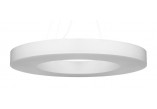 Żyrandol Sollux Ligthing Saturno 90 Slim, okrągły, 90x90cm, E27 8x60W, biały