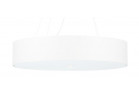 Żyrandol Sollux Ligthing Skala 60, okrągły, 60x60cm, E27 5x60W, biały