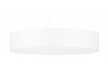 Żyrandol Sollux Ligthing Skala 50, okrągły, 50x50cm, E27 5x60W, biały