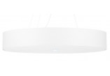 Żyrandol Sollux Ligthing Skala 70, okrągły, 70x70cm, E27 6x60W, biały